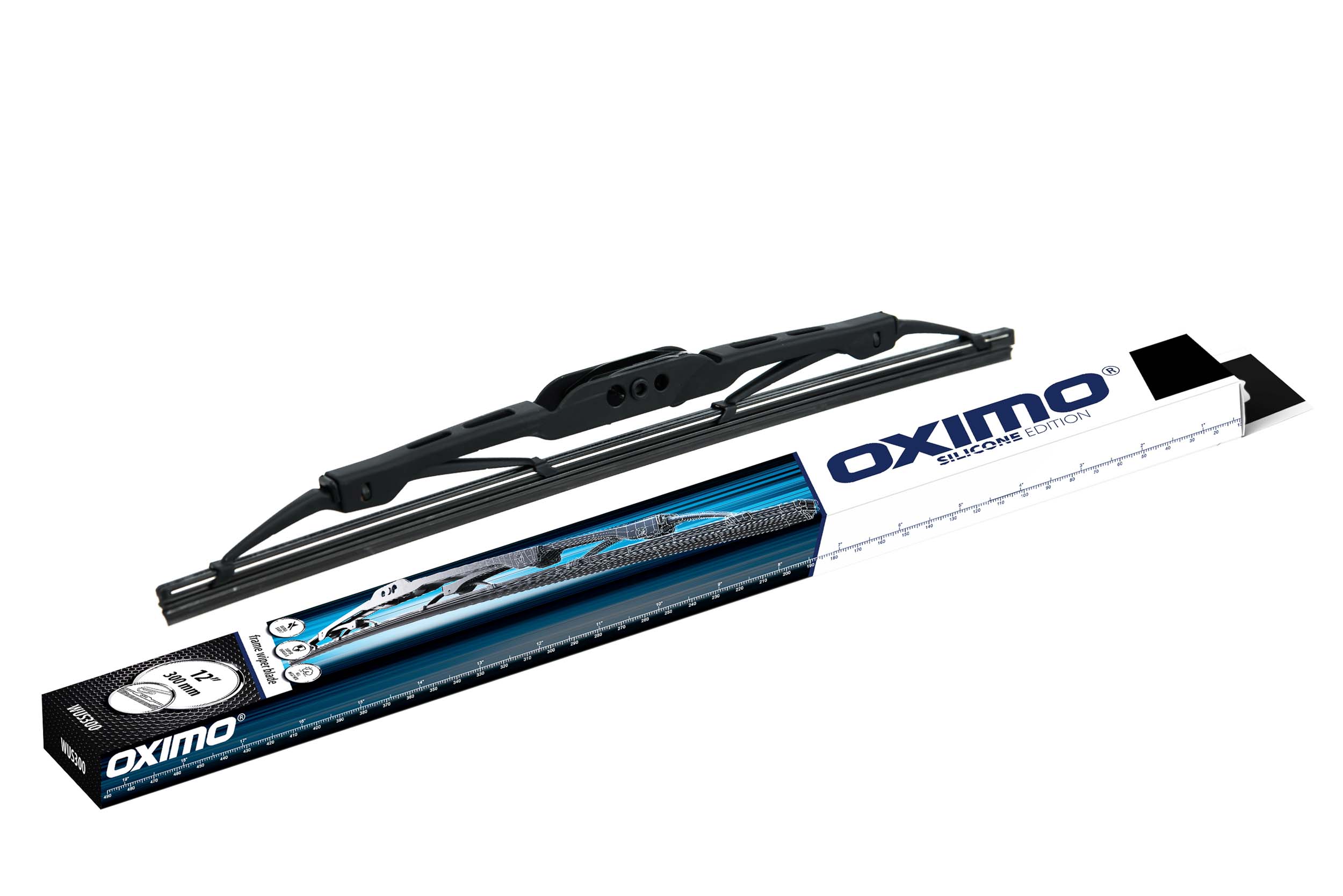 OXIMO WUS300 1db 30cm-es ablaktörlő lapát Hagyományos